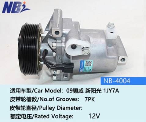 ভালো দাম 10S11 12V 7PK 115mm অটোমোটিভ এসি কম্প্রেসার 92600-1JY7A B926001JY7A নিসান TIIDA 1.6 09-11 এর জন্য অনলাইন