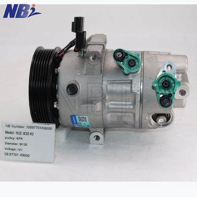 ভালো দাম 19IX25 K3 পলি 6PK 12v OE 97701-K9000 মডেল নতুন অবস্থা বায়ু সংকোচকারী অংশ অনলাইন