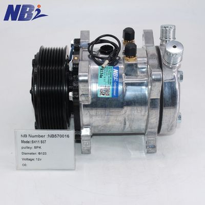 ভালো দাম FOR Komatsu V5 2A 132MM 2938-07-1260 Car AC Compressor অনলাইন