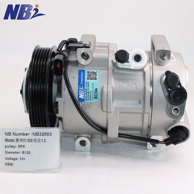 ভালো দাম 977011R900 Auto Aircon 12V AC Compressor for Hyundai Accent for KIA RIO 5PK Car Compresor 97701C7000 97701-1R900 P30013-4111 অনলাইন