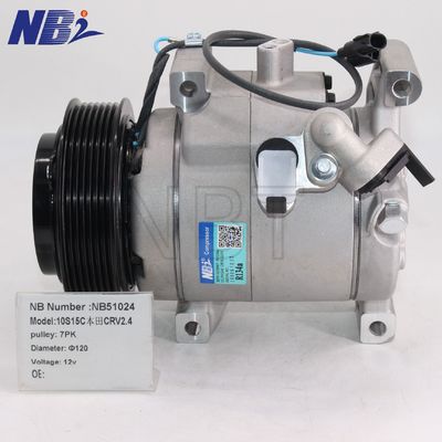 ভালো দাম 2007-2011 Ac air Conditioner Compressor for Honda CRV 38810-5FA-T11 388105FAT11 Compressor 12V 7PK অনলাইন