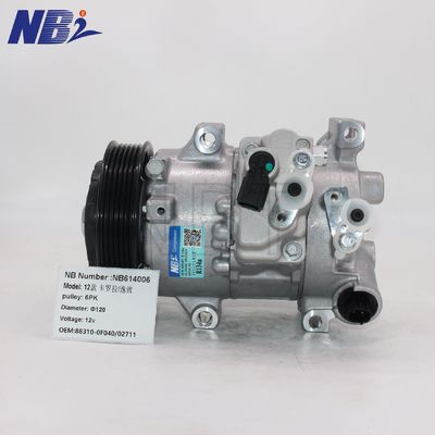 ভালো দাম করোলা / ইজি জন্য 12v এসি কম্প্রেসার নতুন OEM 88310-0f040/02711 ব্যবহৃত বায়ু কম্প্রেসার অনলাইন