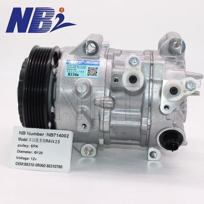 ভালো দাম OEM 12V টয়োটা এয়ার কম্প্রেসার জন্য ক্যামরি RAV42.5 সঙ্গে সামঞ্জস্যপূর্ণ 88310-0R060/88310780 6PK অনলাইন
