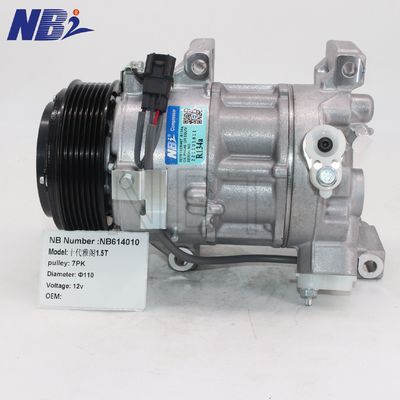 ভালো দাম হন্ডা অ্যাকর্ডের জন্য নতুন 12V 1.5L কার এয়ার কন্ডিশনার কম্প্রেসার ব্যবহৃত 6SBU14C এসি তৈরির সাথে ক্ল্যাচ অনলাইন