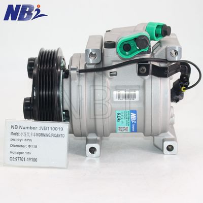 ভালো দাম F500-CPAAA-02 97701-1Y000 HS09 Auto AC Compressor for Hyundai I10 Kia Picanto AC Pump F500CPAAA02 977011Y000 অনলাইন
